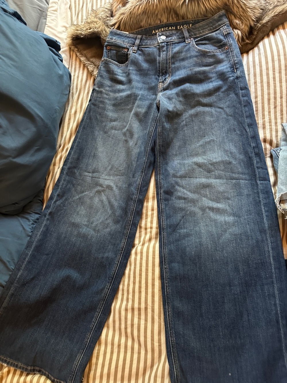 American Eagle Outfitters low rise baggy wide leg